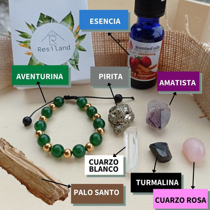 Kit limpieza y recarga energética 8 en 1