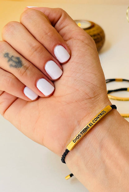 Pulsera Dios tiene el control