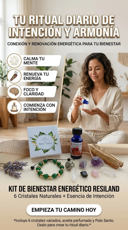 Kit limpieza y recarga energética 8 en 1
